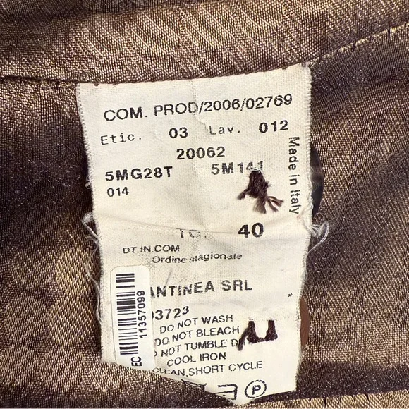 Armani Collezioni - Plaid Virgin Wool Cashmere Blend Jacket Blazer - Size 4 -EUC - Picture 6 of 15